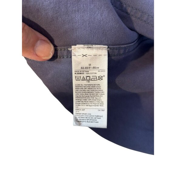 GAP WorkForce Jacket Mens Medium Blue Chore Barn Work Gorpcore Worker Retro - Picture 6 of 8